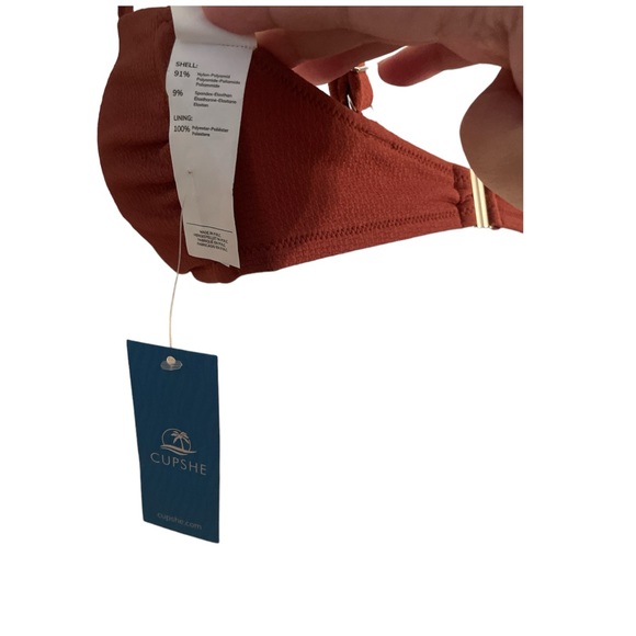 BNWT Cupshe Bikini Top - Picture 3 of 5